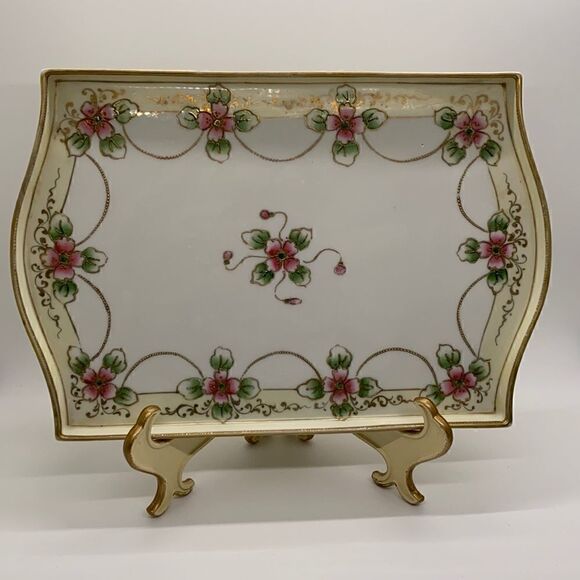 Nippon Rose Serving Tray Dish - Picture 1 of 5